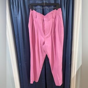 RED Valentino Men's Vibrant Pink Dress Pants